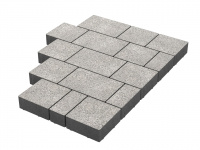 Тротуарная плитка Stellard Новый город Премиум Эко Белый мрамор 60