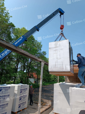 Газобетонные блоки Могилевский КСИ D400 625х375х250 стеновые